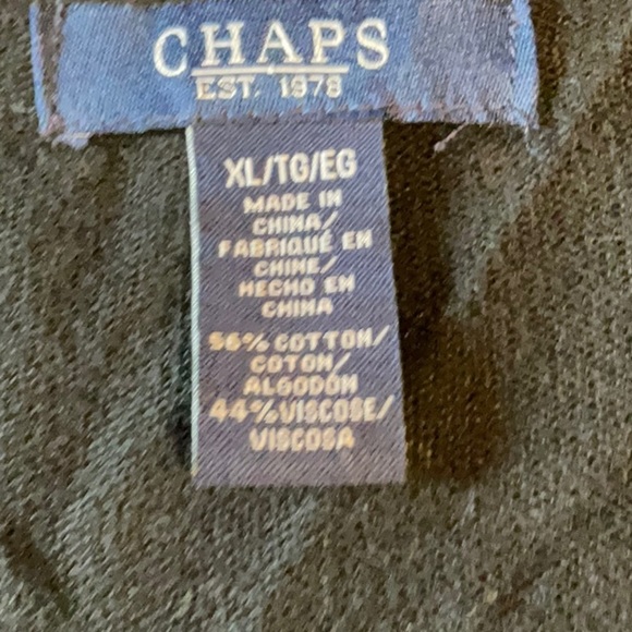 Chaps Black Women's Cardigan Sweater - Picture 6 of 8